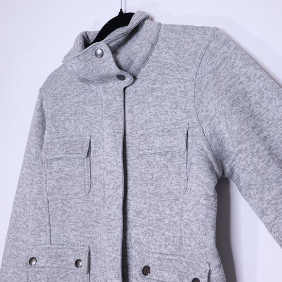 PATAGONIA Better Jacket Tailored Grey Fleece Sweater Long Sleeve Women's S - Picture 5 of 11